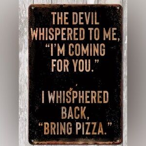 New Metal Sign (8x12”)